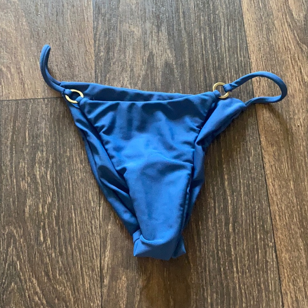 Blue Bikini Bottoms